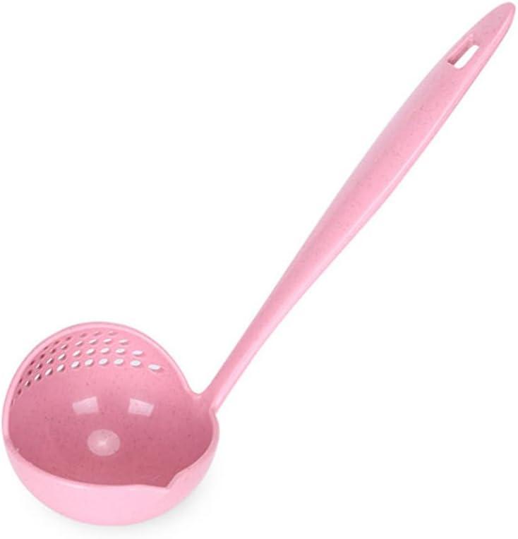 Ciieeo Ladle Strainer Spoon 1 Soup Strainer Spoon Set Collapsible Ladle for Easy Cleaning Safe for Microwave Freezer
