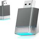 Mini Wireless Carplay Adapter for Apple iPhone, Plug and Play Easy Setup Automatic Reconnect, Convert Wired to Wireless Carplay Adapter Dongle, for Car Play 2016+ & iPhone iOS 10+ (USB A) Grey01