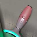 7 Color Galvanic Machines - Red Light Therapy for Face and Neck, Face Massager Tool for Wrinkles, Double Chin, Vibrating Facial Massager with Thermals, Pink