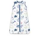 1.0 TOG Toddler Sleep Sack, Wearable Blanket Baby Sleeping Bag with 2-way Safe Zipper, Ultra Soft All Season Sleep Sack for 24-36-48 Months, 1 Pack(Ocean Animals)