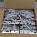 VOLISUN 12 Pack 4 inch Recessed Lighting, 5CCT LED Recessed Light Black, 2700K-5000K Selectable, 9.5W Eqv 80W, 810LM Dimmable Canless Wafer Downlight, LED Ceiling Light ETL Certificated