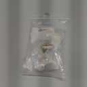 Nickel and Gold Cabinet Knobs Brushed Nickel and Gold Drawer Knobs, 5 Pack 1-1/4 Inch, 2281 Square Single Hole Cabinet Pulls for Kitchen Cabinets Drawers Bedroom Dresser Bathroom