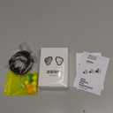 Linsoul 7Hz Salnotes Zero HiFi 10mm Dynamic Driver in-Ear Earphone IEM with Metal Composite Diaphragm Stainless Steel Faceplate Detachable 2Pin OFC Cable (Black, with Mic, 3.5mm)