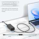 45W Laptop Charger for HP 15 Series, 19.5V 2.31A AC Adapter, 4.5mm Blue Tip