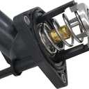 15-11125 Engine Coolant Thermostat Housing Assembly Replacement for 902-2090 Chevy Silverado Suburban Tahoe Corvette, GMC Sierra Yukon and Cadillac Escalade 2014-2020