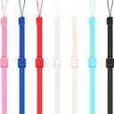 7 PCS Hand Wrist Strap, Adjustable Phone Lanyards for Wii Remote Multi Purpose Wristbands Phone Strap Wristlet Wristband with Lock for Wii Remote Controller, MobilePhone, Mp3, Digital Camera