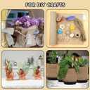 Natural Burlap Tree Protector Wraps, 15.7inches x 20ft Plants Tree Trunk Guard Protector Wrap Winter Frost Plant Blankets Antifreeze Bandage Wraps Burlap Rolls for Keep Plant Warm and Moisturizing