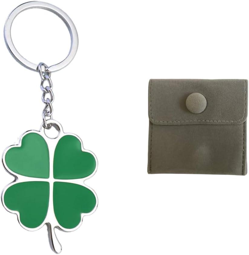 1 PCS Shamrock Luck of the Irish Four Leaf Clover for St. Patrick's Day Gifts, birthday Gifts, Valentine's Day Gift with Gift Bag