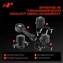 A-Premium 4PCS Engine Motor Mount Transmission Mount and Torque Strut Mount Set Compatible with Toyota Camry 2007-2017, Avalon 2008-2012 3.5L, Automatic Transmission