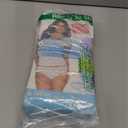 Hanes Women's Organic Cotton Panties Pack, Comfort Soft Underwear, 6-Pack Multicolor Size 5