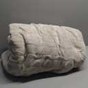 Bedsure Electric Blanket Queen Size - Dual Control Heated Blanket Queen, Fast Heating with 10 Time Settings & 10 Heat Settings, Warm Gift for Grandma (84x90 inches, Cream)