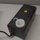 Fog Machine, Automatic Smoke Machine with Wireless Remote Control, Portable Capacity Stage Smoke Machine Fog for Parties, Halloween Wedding, Christmas, 3 Modes Continuous Spray