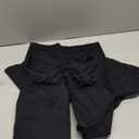 JOYSPELS Maternity Bootcut Pants with Pockets Over The Belly Pregnancy Yoga Pants for Work Flare Maternity Leggings Black, Medium 