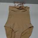 Strapless Shapewear for Women, Seamless Tummy Control Shapewear Bodysuit, Under Dress Brief Body Shaper, Large
