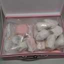 Wooden Tea Party Set for Little Girls, Toddler Girl Gifts Princess Tea Time Toys, Wooden Tea Set Tray Cake Dessert, Kids Kitchen Pretend Play, Birthday for Girls Age 2-5 Years Old