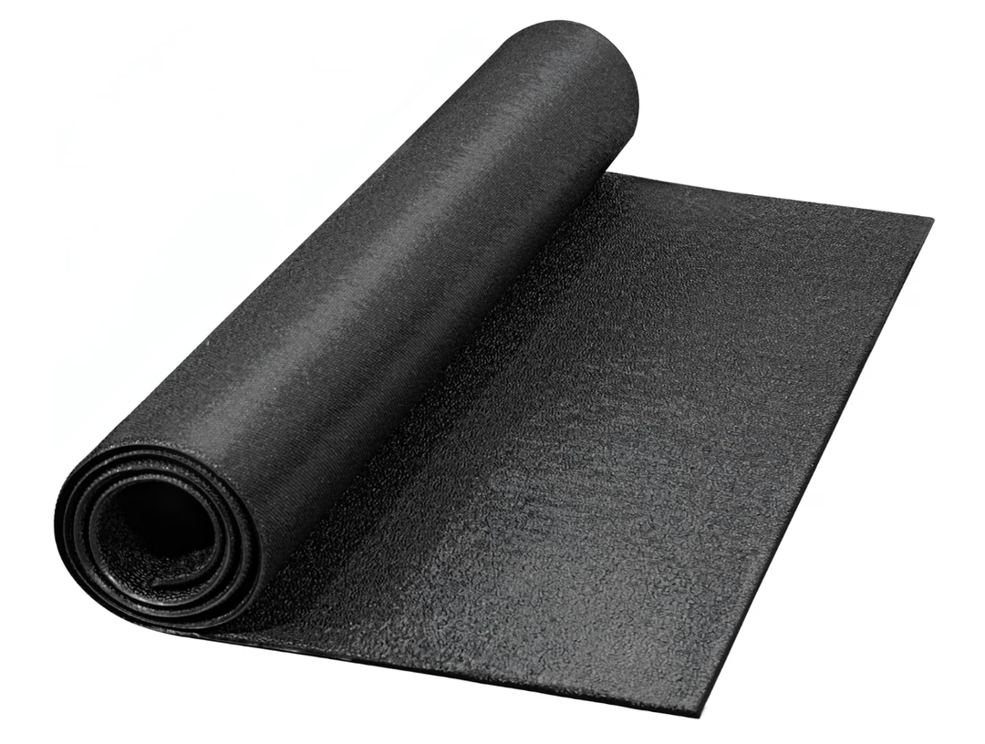 HULKFIT High Density 1/4-Inch Equipment Mat – Non-Slip Floor Protection Pad for Treadmill, Elliptical, Exercise Bike, Yoga & Heavy Gym Equipment – 48" L x 96" W (4 x 8FT)