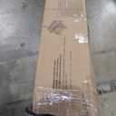 DHP Airlie Convertible Wood Bunk Bed Twin Over Full Size, Stackable and Detachable Bed Frames for Kids, Teens, Angled Ladder, High Guardrail, Wood Slats, No Boxspring Required, Grey