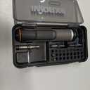 WORX WX242L 4V Lithium Screwdriver - 30-Piece Accessory Kit - Cordless Electric Driver - Rechargeable Battery - Black/Silver - Home DIY, Assembly, Furniture Installation, Repairs, Professional Use