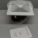 Bathroom Ceiling Exhaust Fan, Household Bath Vent Ventilation Fan with 1.0 Sones Quiet Operation, 110 CFM (Housing Size 9.1"x9.1")