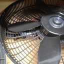 Lasko Oscillating Cyclone Pedestal Fan, Adjustable Height, Timer, Remote Control, 3 Speeds, for Bedroom, Living Room, Home Office, 18", Black, 1843