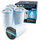 Zerowater Official Replacement Filter  5Stage 0 Tds Filter Replacement  System Iapmo Certified To Reduce Lead, Chromium, And Pfoa/Pfos, 2Pack