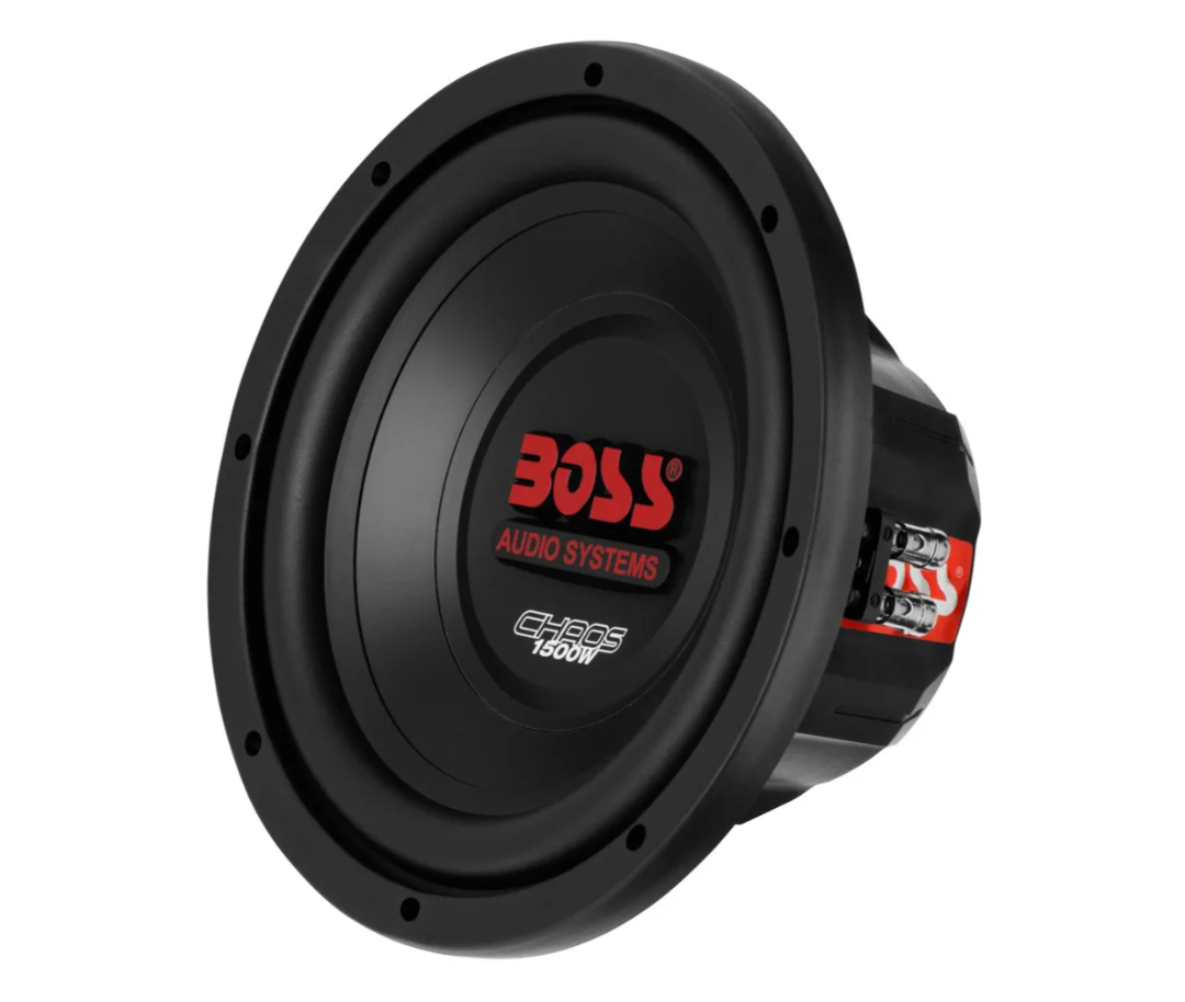 BOSS Audio Systems CH12DVC Chaos Series 12 Inch Car Subwoofer - 1800 Watts Max, Dual 4 Ohm Voice coil subwoofer