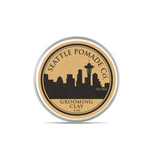 Seattle Pomade Co. Grooming Clay for Hair - USDA Certified, With Organic Essential Oils, Beeswax Based. Made with organic materials from around the world.