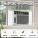 Window Air Conditioner Insulated Foam Panels, Air Conditioner Window Seal Kit,Winter Summer, Foam Block Prevent Cold/hot Air Leakage.