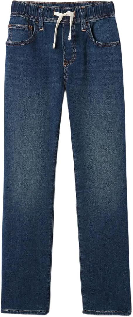 Gap Boys' Knit Like Pull on Denim (XX-Large, Dark Wash)