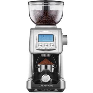 CASABREWS Tornado Electric Conical Burr Coffee Grinder, Automatic Burr Coffee Grinder with 77 Precision Grind Settings for Espresso to French Press, Special for Barista and Coffee Lovers