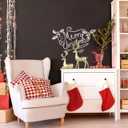 BESPORTBLE Christmas Reindeer Sculpture, 2Pcs Resin Deer Christmas Decoration Gold Elk Statues for Living Room, Desktop, Table Centerpiece, Bookshelf Xmas Home Decor