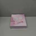 Makeup Mirror with Lights, Lighted Make Up LED Vanity Mirror for Travel, 1x/10X Magnifying Mirror, Rechargeable 3 Color & Adjustable Brightness, 360 Rotation Detachable (Pink)