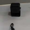 Induction Speaker with Phone Stand 5 in 1 Wireless Induction Bluetooth Audio for iPhone Android Phone Speakers Amplifier with Rechargeable Colorful Light, Birthday Gifts for Men Women Teens (Black)