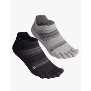 Merino Wool Toe Socks for Men & Women–50% Merino Wool,No Show,Lightweight,Arch Support Hiking Socks,Running,Long Walk