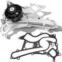 Engine Water Pump with Gasket Compatible with C300 2013-2014 C350 & ML350 2012-2015 E350 2012-2016 E400 2014-2015 GLE350 GLK350 R350 3.5L V6 2762001301 147-2360