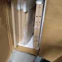 Iwell 66.9" Tall Bathroom Storage Cabinet with 2 Doors & 1 Drawer, 11.8"D