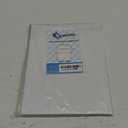 KKBESTPACK Half Sheet Shipping Labels for Laser and Inkjet Printers  2 Per Page Self Adhesive Mailing Labels  White 8.5 x 5.5 (200 Labels) (2LP)