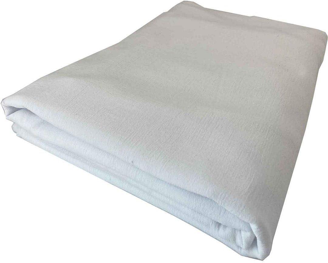 Cotton Gauze (100% Cotton) 48/50" Wide Fabric for Skirts & Dresses, White (1 Yard) 48'' x 36' (3'x 4') Cut Separately on Prime Orders