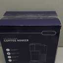 COWSAR Commercial Single Serve Coffee Maker, K Cup Coffee Brewer for Capsule and Ground Coffee, Capsule Coffee Machine with 40 Oz Water Tank, Instant-Heat, 5 Brew Sizes Up To 14 Oz, Black