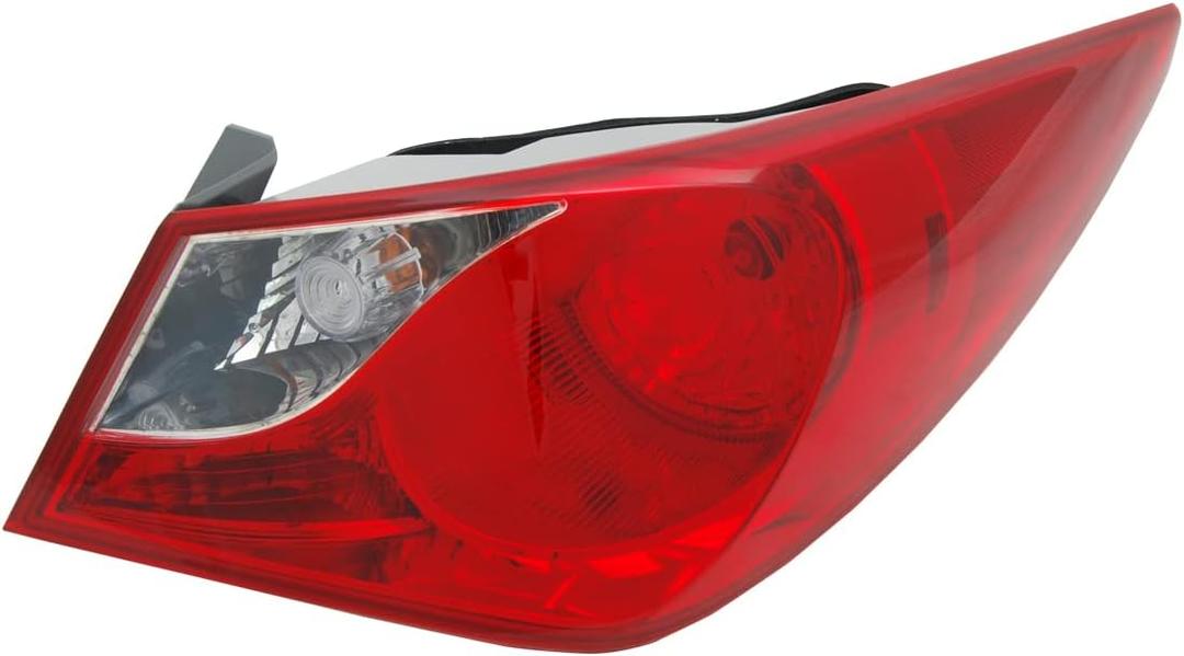TYC Right Tail Light Assembly Compatible with 2011-2014 Hyundai Santa Fe