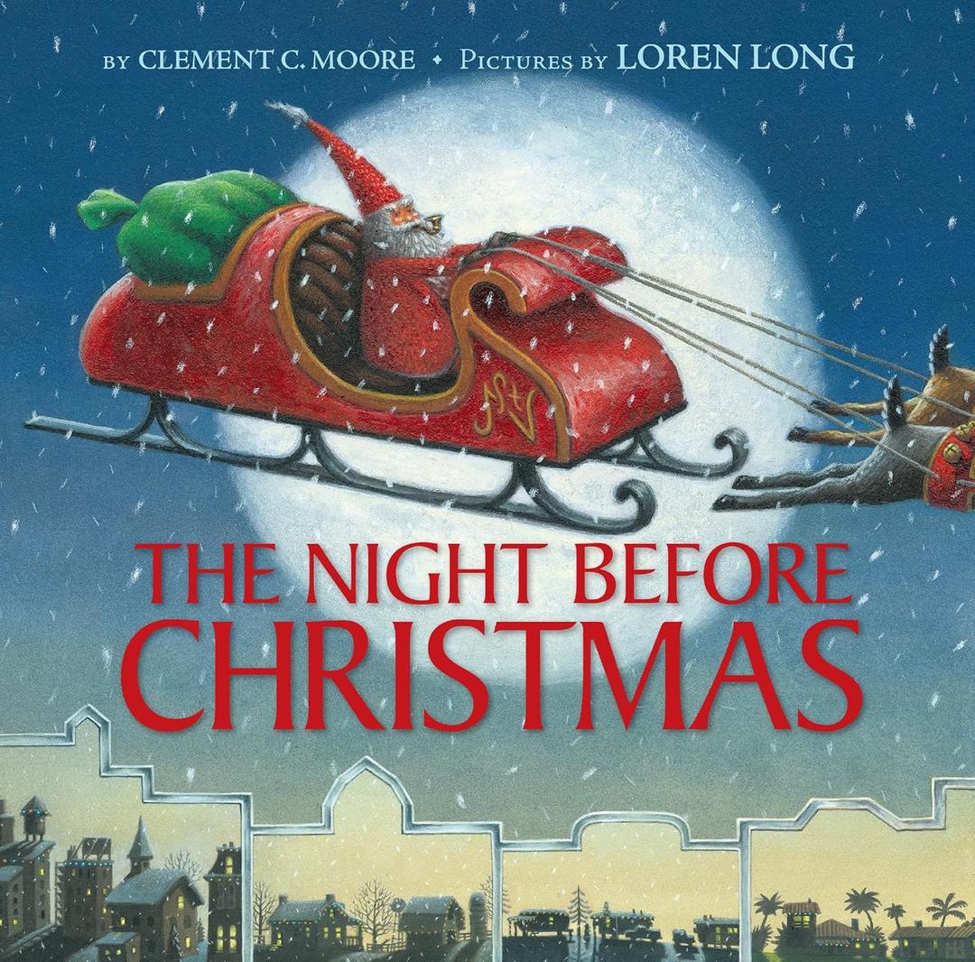 The Night Before Christmas: A Christmas Holiday Book for Kids |Paperback|