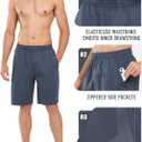 NORTHYARD Men's 10" Athletic Basketball Shorts with Zipper Pockets Quick Dry Lightweight Running Workout Gym Tennis Shorts (XXXL)