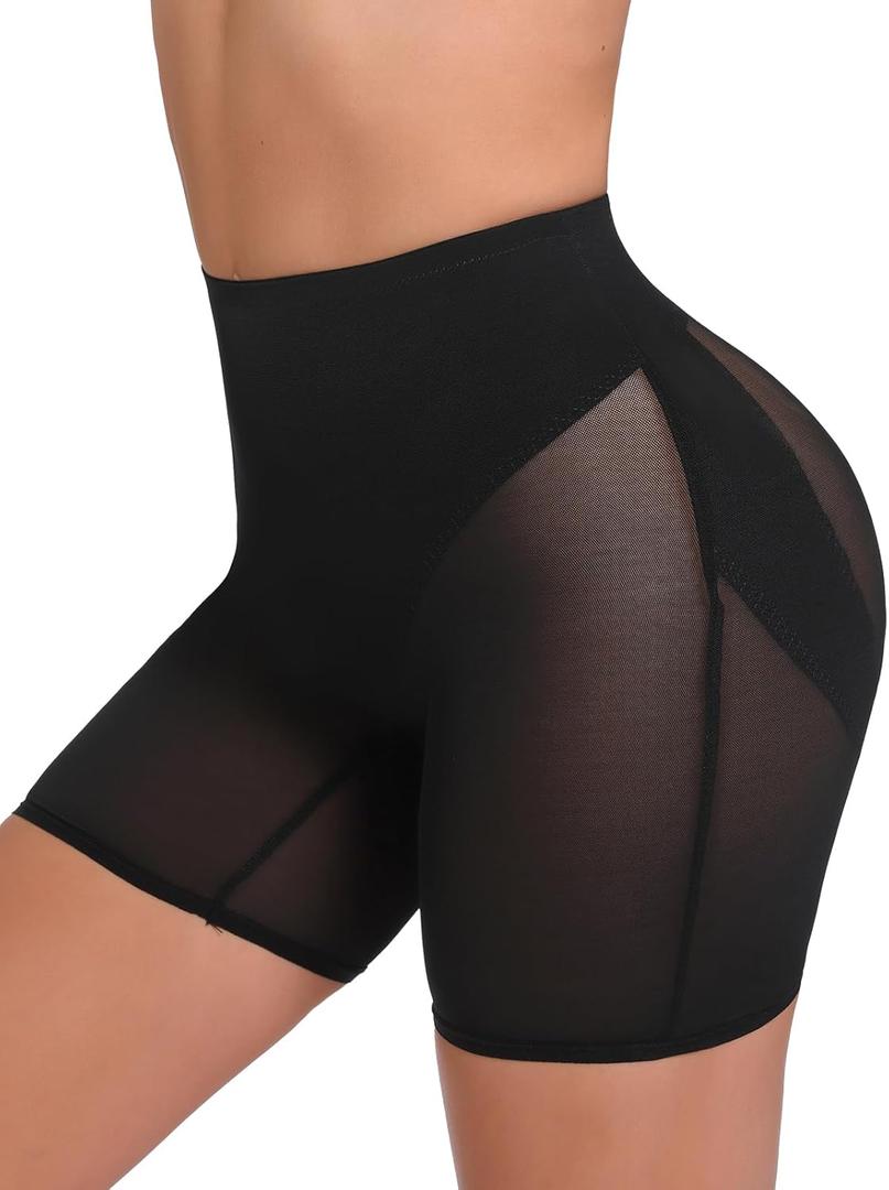 JOYSHAPER Shapewear for Women Tummy Control Body Shaper Shorts Butt Lifting Shapewear Panties Thigh Slimmer (X-Large, Black)