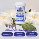 Garden of Life Probiotics for Men, Dr Formulated 50 Billion CFU 15 Probiotics for Digestive Health + Organic Prebiotic Fiber, Colon & Immune Support, Daily Gas Relief, Shelf Stable, 30 Capsules (EXP 03/31/26)