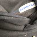 Aelfric Eden Pearl Letter Print Hoodies Men Women Fleece Sweatshirt Hooded Fashion Casual Streetwear Unisex Hoodie Pullover Black M