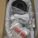 Nitigo Fuel Transfer Pump with Auto-Stop Sensor Leak Protection (3.2 GPM), USB Type - C Portable Transfer Pump, 70 Long Hose & Advanced Adapter Fits Most Size Gas Cans for Gasoline Diesel Fuel Liquid