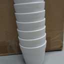 Lorcn 40 Pcs 3 Inch Terracotta White Ceramic for DIY Face Succulent Plants in Pots Plant Cactus Nursery Pots