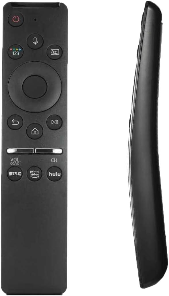 Remote Control Compatible with Samsung-TVs with Voice Search Neo QLED, OLED, 4K & 8K Compatible with Samsung-Smart TVs Remote Control Compatible with Samsung-TVs with Voice Search Neo QLED, OLED, 4K & 8K Compatible with Samsung-Smart TVs