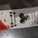 Adjustable-Dumbbells-Sets,Free Weights-Dumbbells Set of 2 Convertible To Barbell A Pair of Lightweight for Home Gym,Women and Men Equipment (red 80lbs(40lbs*2))