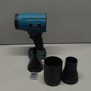 Leaf Blower Cordless Compatible with Makita 18V: 800000RPM Portable Dust Cleaner, Electric Handheld Turbo Jet Blower Lightweight with Brushless Motor for Patio Cleaning Garden Lawn Care (No Battery)